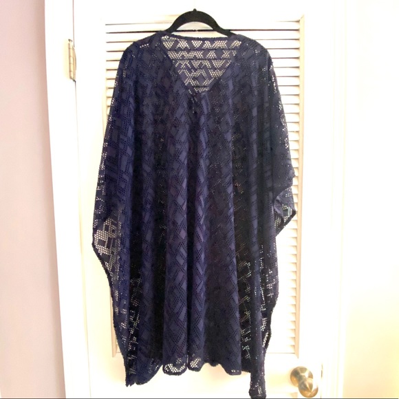 NWOT Open Shoulder Cover Up Beachwear - Picture 2 of 4